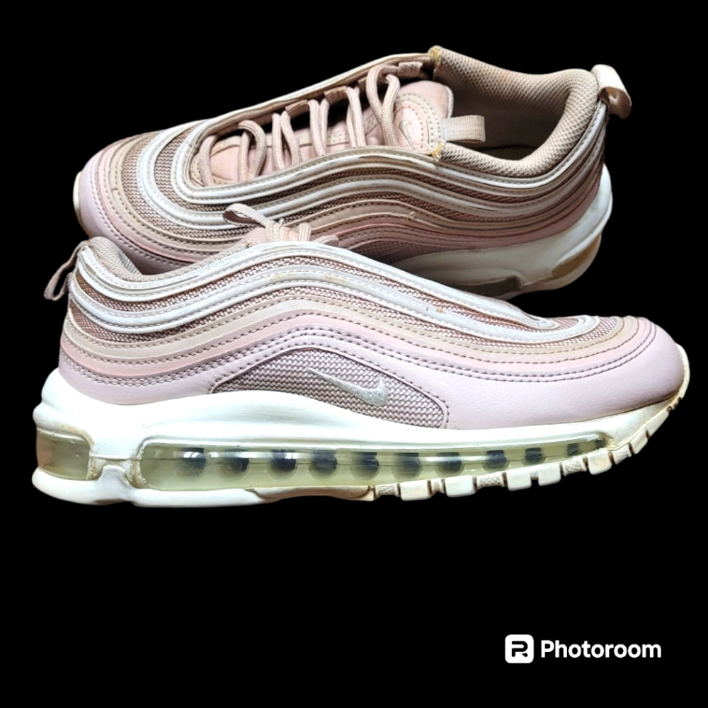 Nike Air Max 97 Women Size 6 Sneakers Shoes Pink Oxford Barely Rose DH8016-600